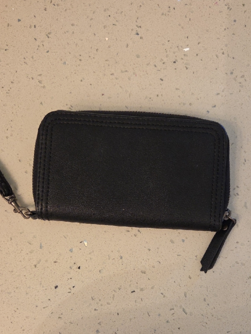 Universal Thread Black Zip-Around Wristlet Wallet - Picture 6 of 6